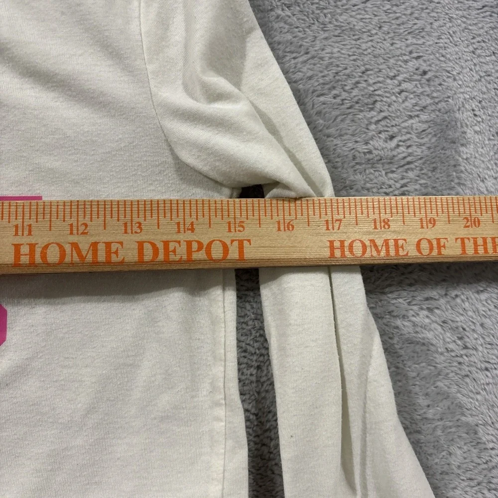 Eddie Bauer Set of 2 Pajama Shirt Pants Girls Kids M Pink White Lounge